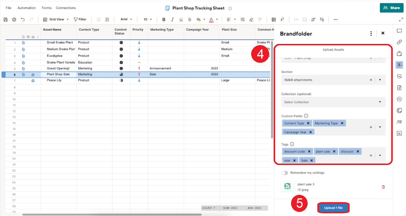 An image showing the Brandfolder pane