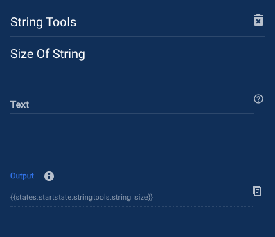 Size of String (文字列のサイズ)